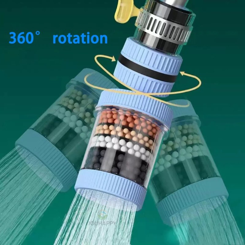  6-Layer Faucet, Water Filter, Faucet Purifier for Bathroom, Home, and Kitchen